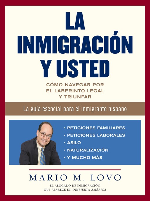 Title details for La inmigracion y usted by Mario M. Lovo - Available